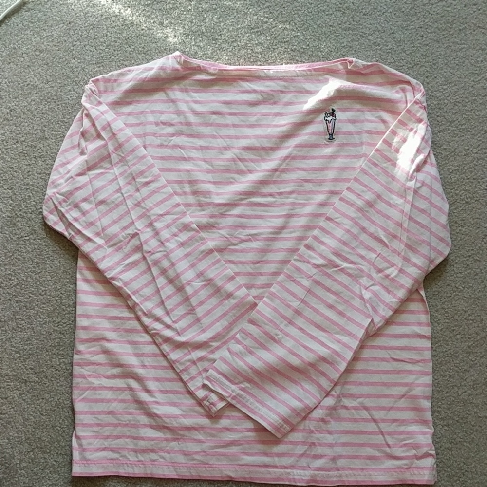 Lou & Grey 3/4 sleeve top
